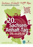 Plakat Sachsen-Anhalt-Tag 2016
