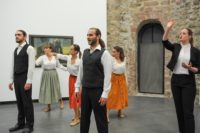 Premiere in der Moritzburg am 9. Juni 2016, Foto: Sprechbuehne